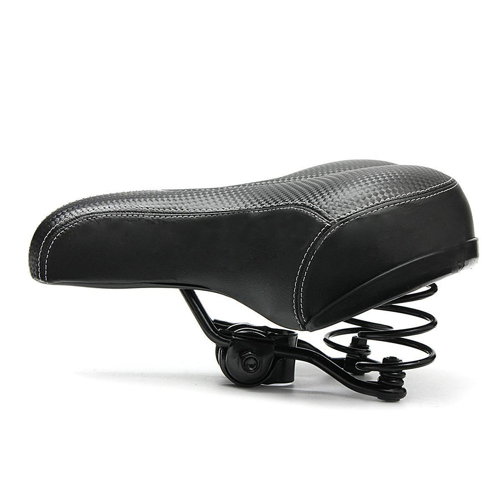 Wide Sprung Bicycle Saddle