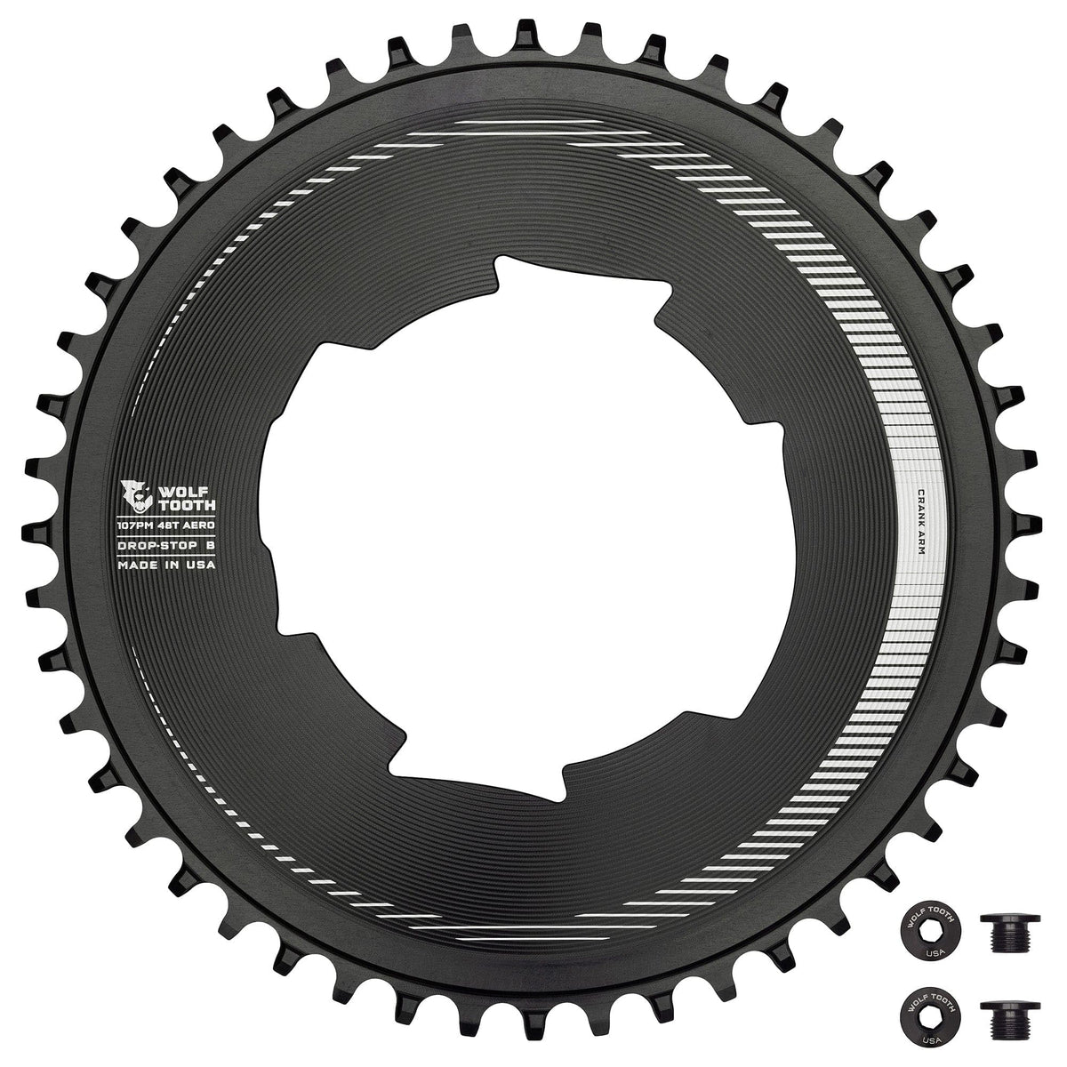 Wolf Tooth 107 BCD Aero Chainring - 48T