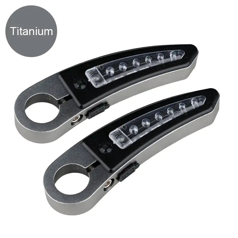 Bicycle Rubber Handle Sleeve with Charging Lamp