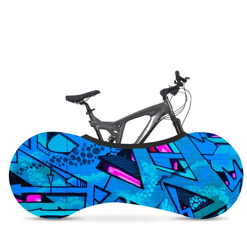 Bicycle wheel dust cover, supplier 6style; bicycle illustrates coverage