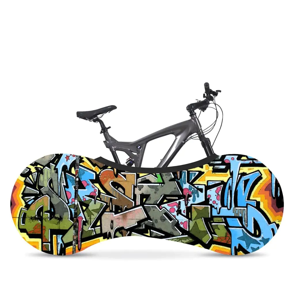 Bicycle wheel dust cover, supplier 7style; bicycle illustrates coverage