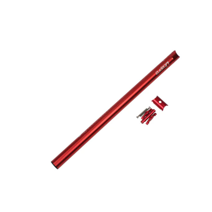 Red bicycle seatpost — supplier photo