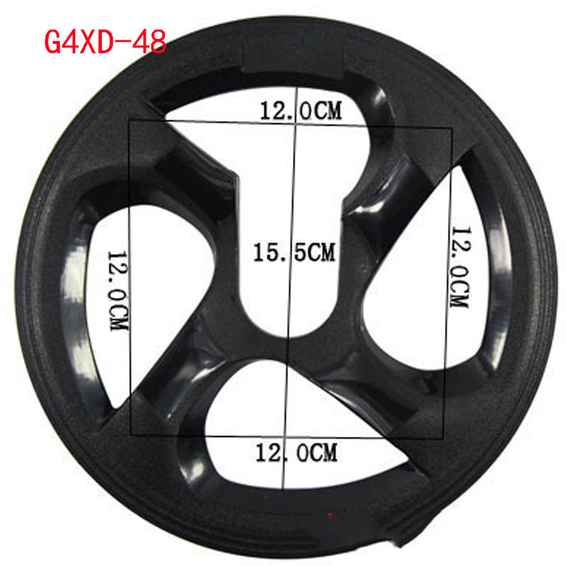 Original supplier chainring-guard diagram labelled G4XD 48