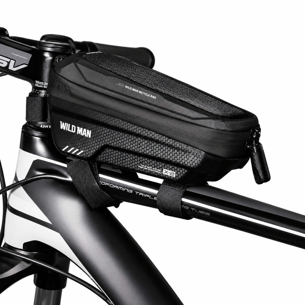 Hard Shell EVA Front Beam Bicycle Bag for Riding
