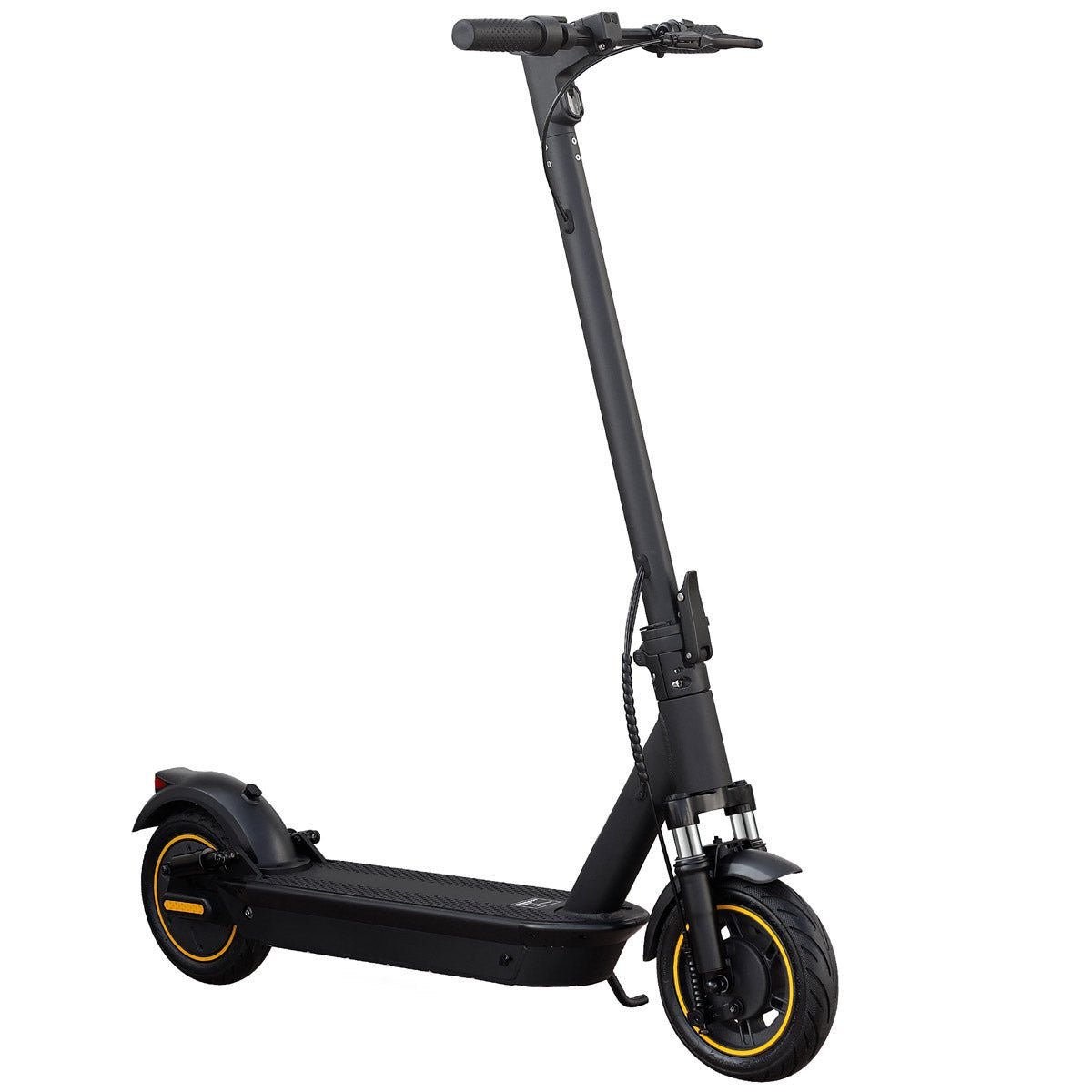 AOVO PRO NEW ESMAX Electric Scooter: 14.5 Ah Battery, 500W Peak Wattage, Dual Suspension, 10" Tires -