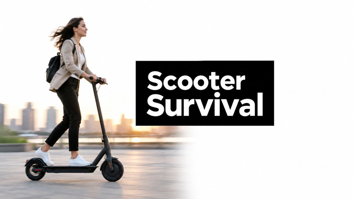 Adult Scooter Commuting: The Real-World Survival Guide