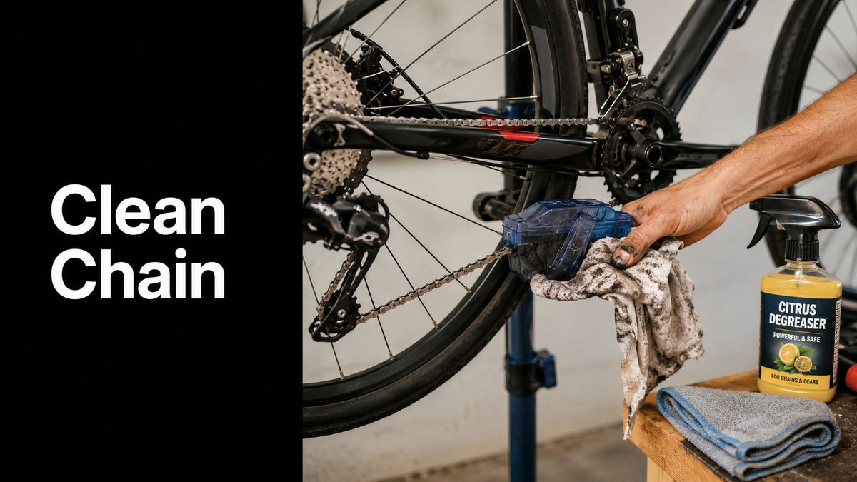 Bicycle Chain Cleaning That Makes Your Ride Last