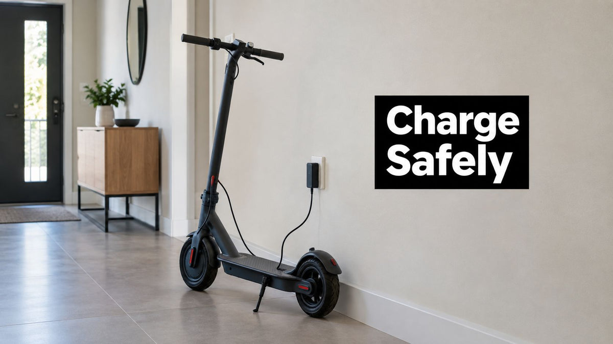Charging an Electric Scooter Safely and Efficiently