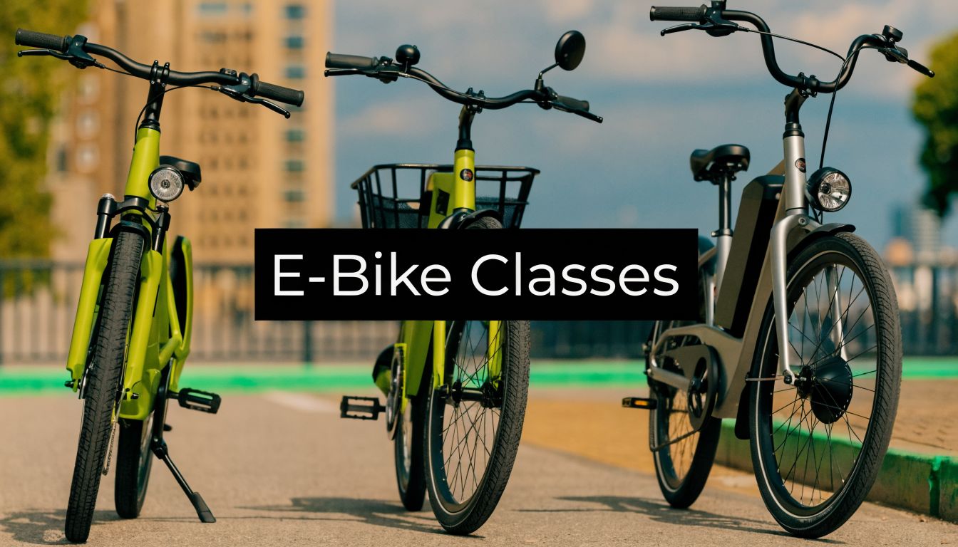 Classes of Electric Bikes A Simple 2026 Guide