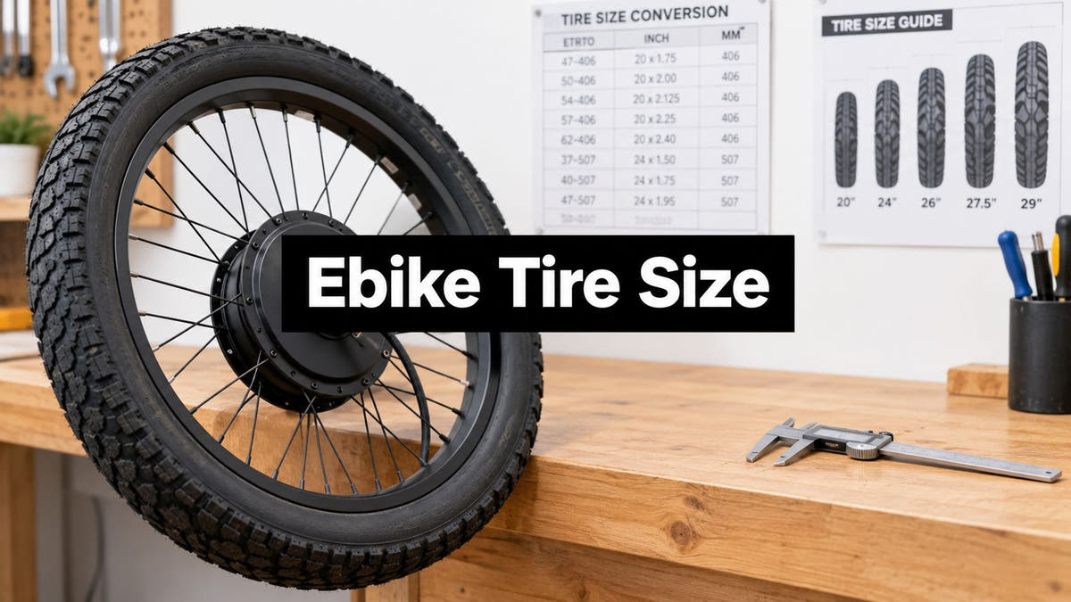Ebike Tire Size Chart: Find the Perfect Fit