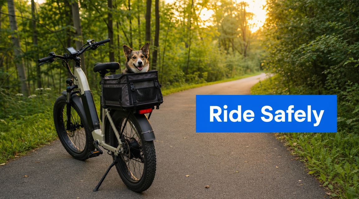 Electric Bike Dog Carrier: Choose & Ride Safely