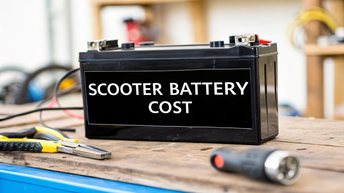Your Guide to Electric Scooter Battery Replacement Cost
