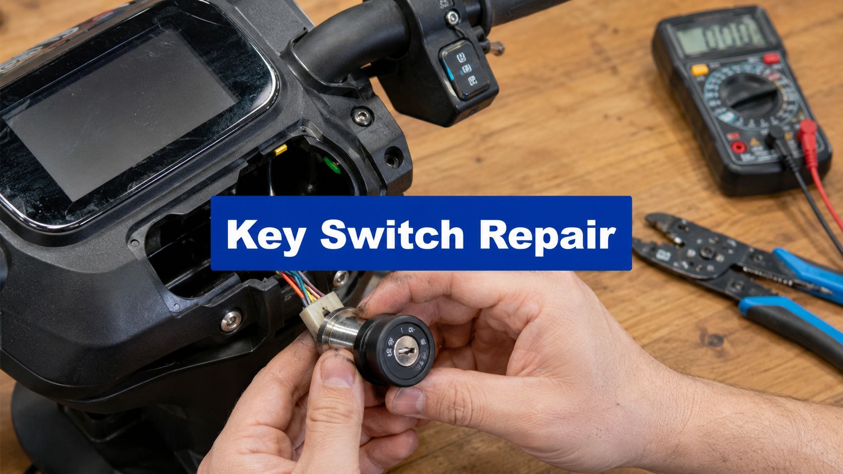 Electric Scooter Key Switch: A Complete Repair Guide