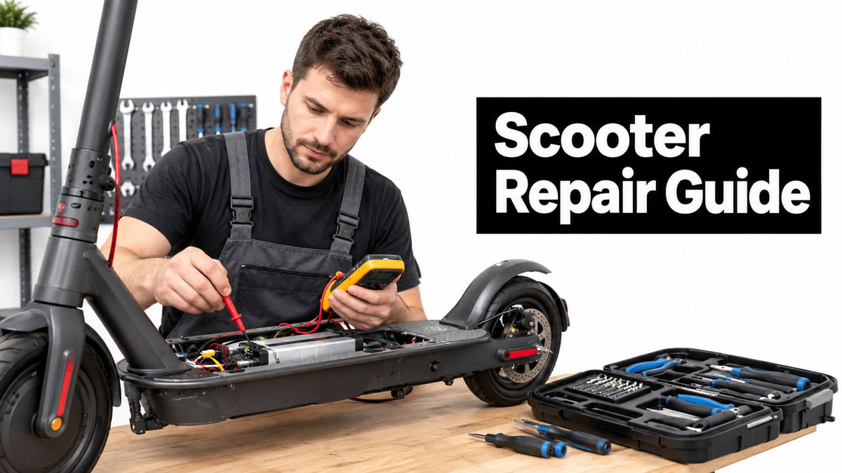 Electric Scooter Troubleshooting Guide That Works