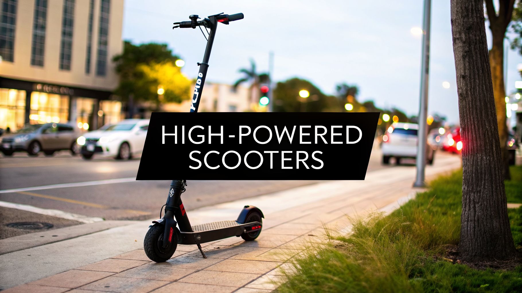 Your Guide to High Powered Electric Scooters