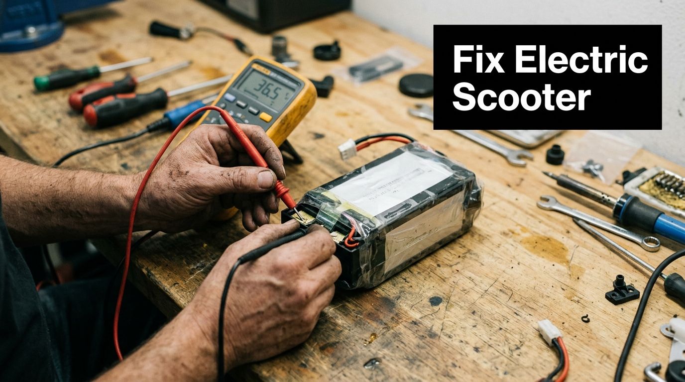 How to Fix Electric Scooter: Your 2026 DIY Guide