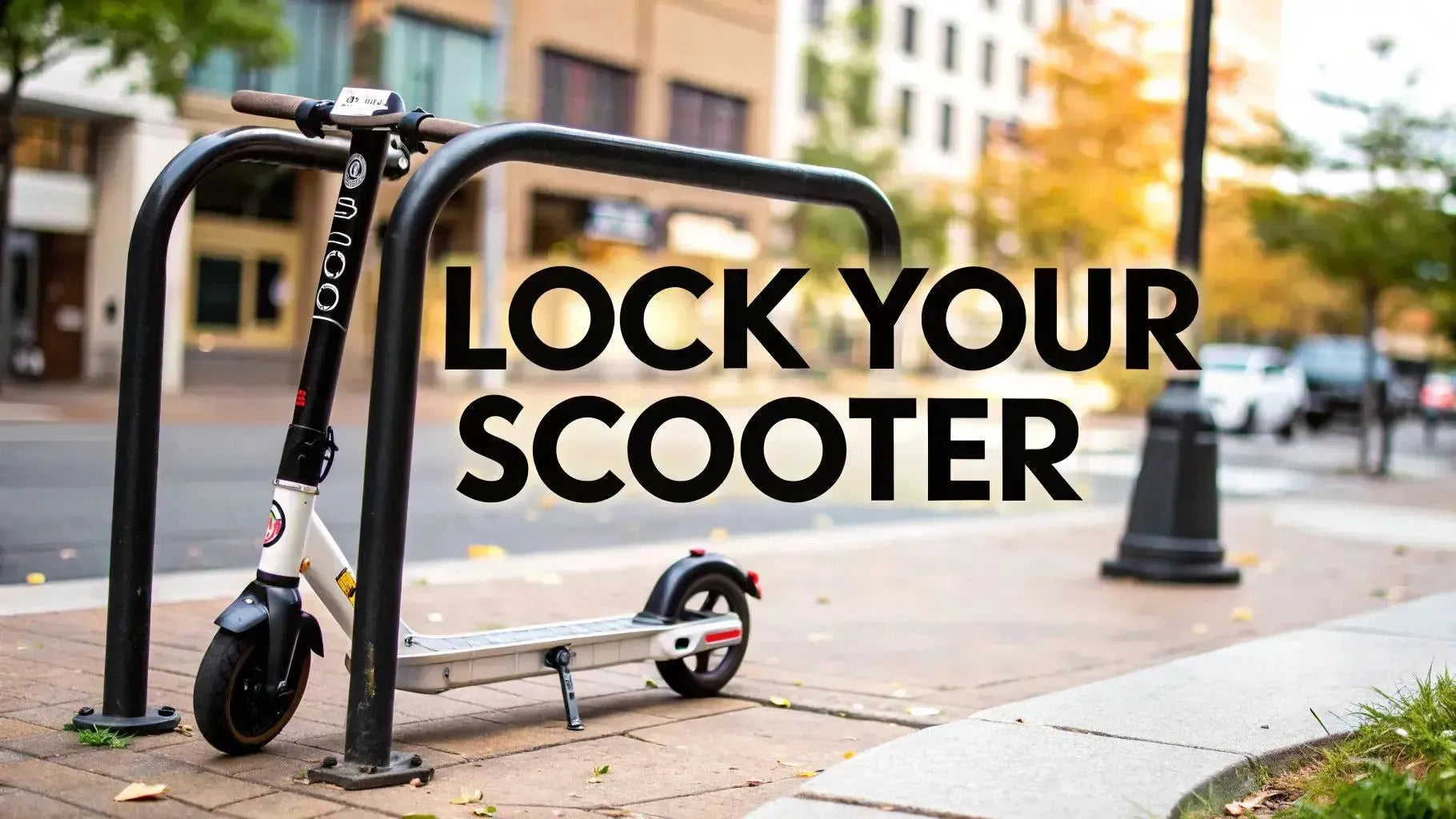 How to Lock Electric Scooter Safely | Expert Tips – Punk Ride