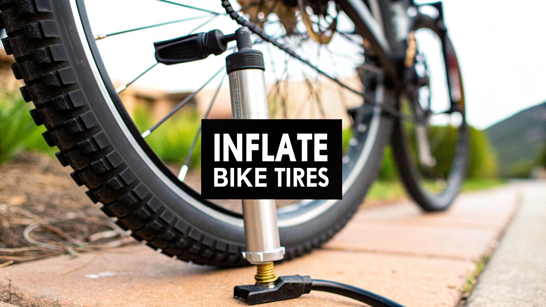 Inflating Bike Tires A No-Nonsense Guide