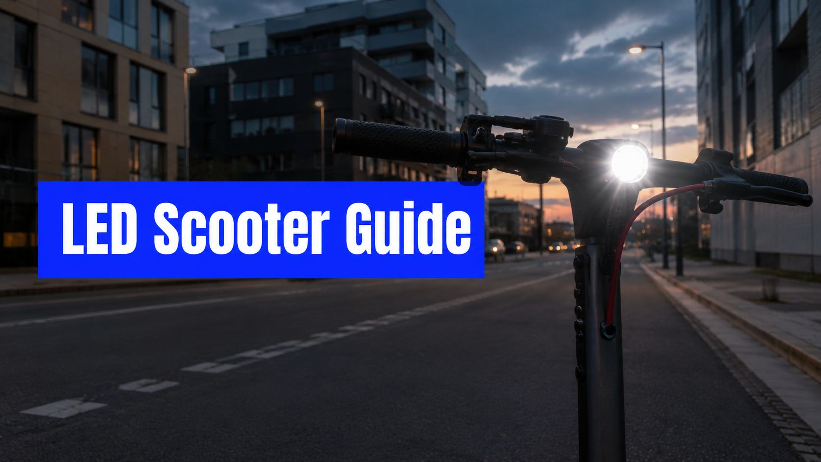 LED Lights for Scooters: A Complete Guide for 2026