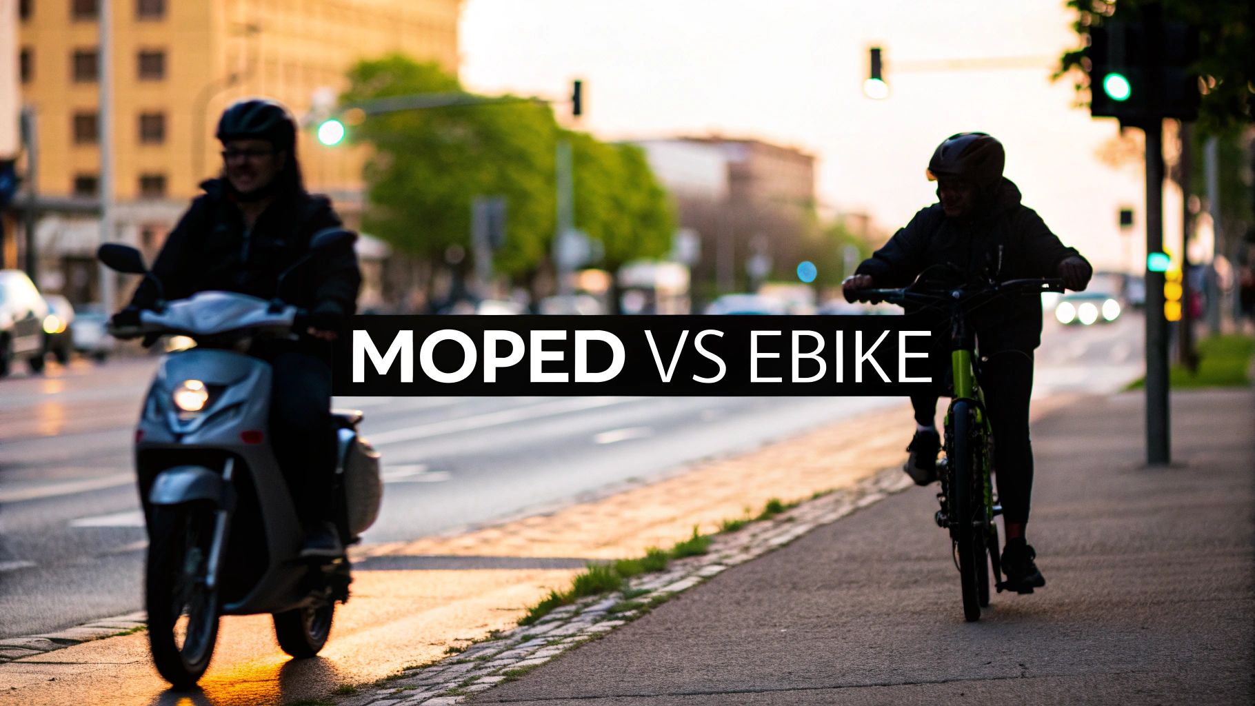 Moped vs Ebike Choosing Your Perfect Urban Ride