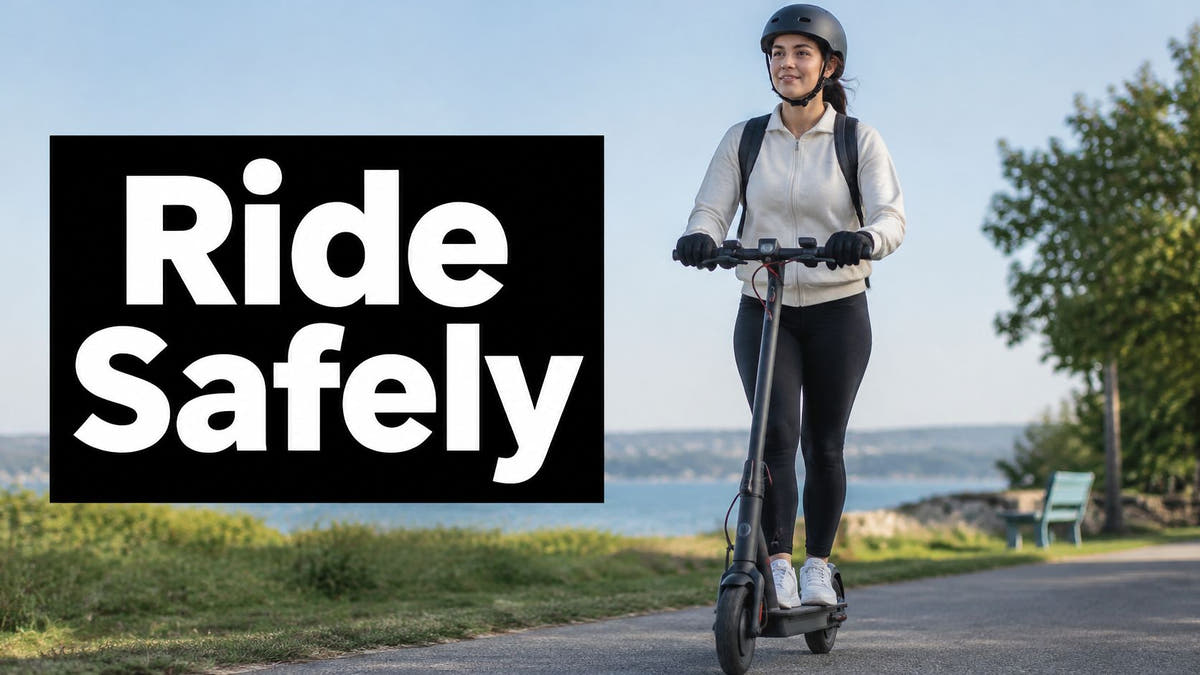 Riding Electric Scooter Safely: A Step-by-Step Guide