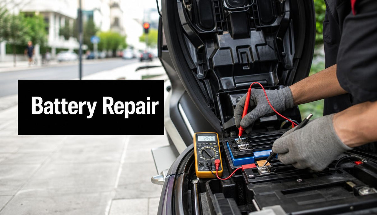 Scooter Battery Problems and How to Fix Them Safely