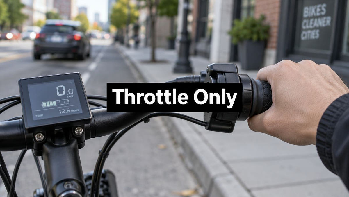 Throttle Only Electric Bike: Everything You Need to Know