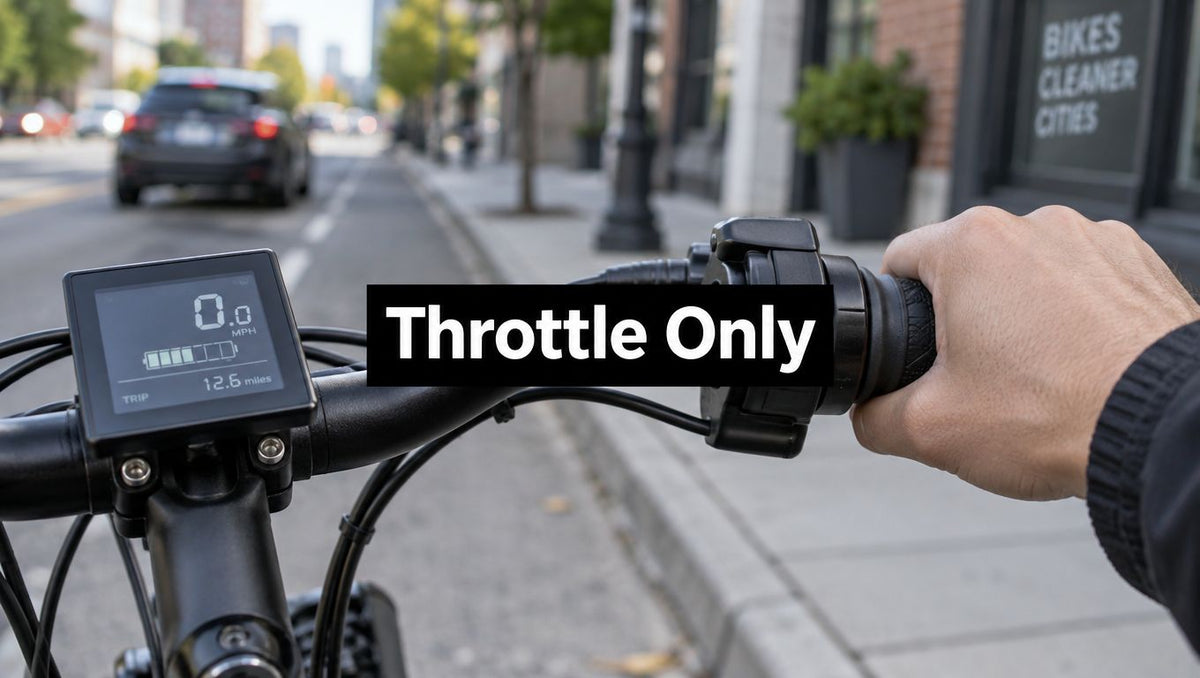 Throttle Only Electric Bike: Everything You Need to Know