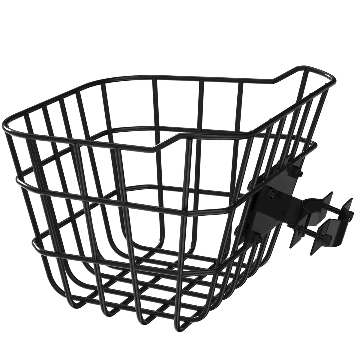 Removable Bike Front Cargo Basket for Women and Men Bike & Electric Scooter Accessories for Adults Bikes Small Kids Bicycle Basket for Commuting Shopping Camping Max Bearing 15 Lbs (Black)