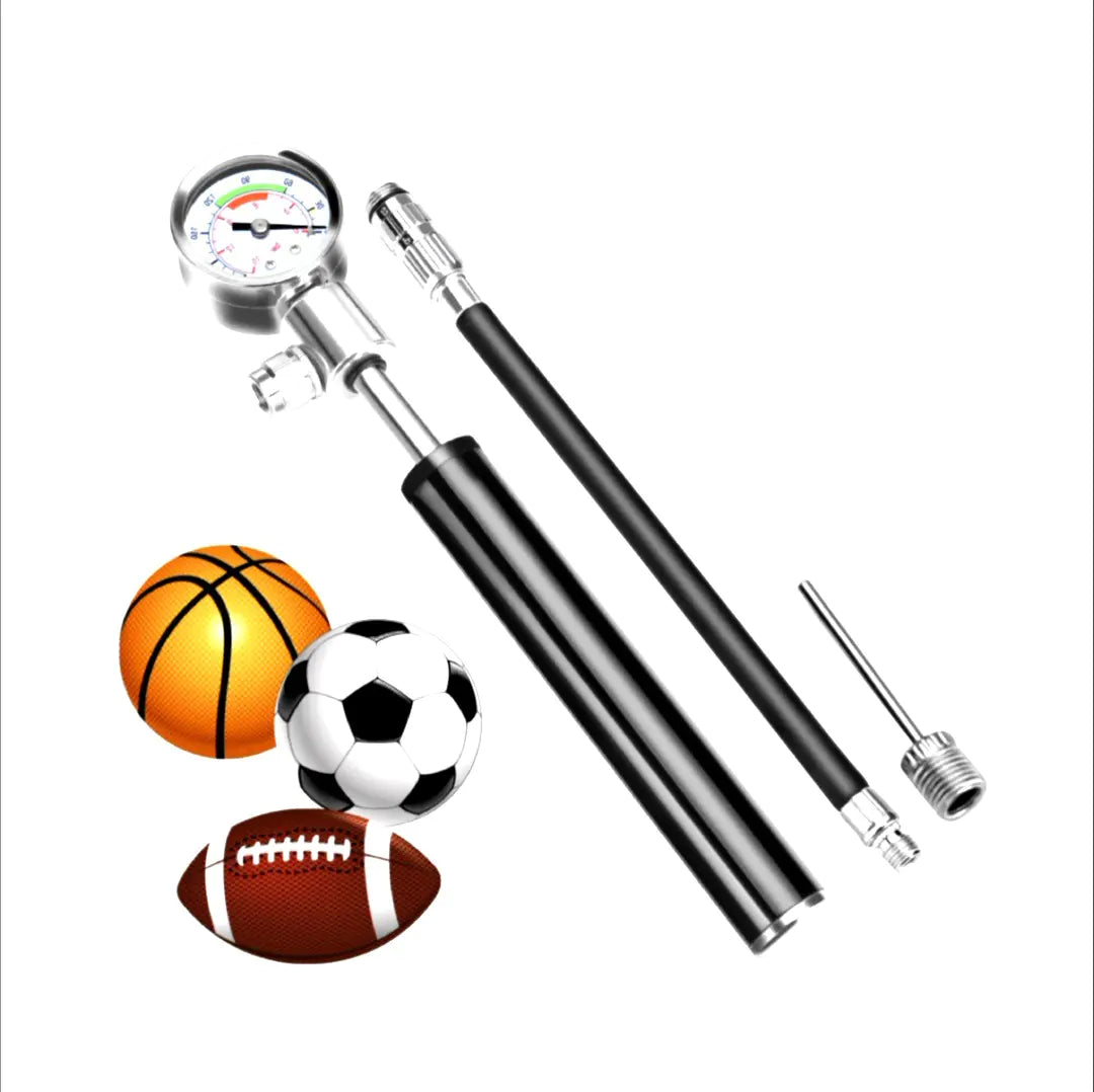 Portable High-Pressure Bicycle Pump for Mountain Bikes