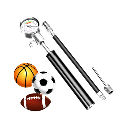 Portable High-Pressure Bicycle Pump for Mountain Bikes