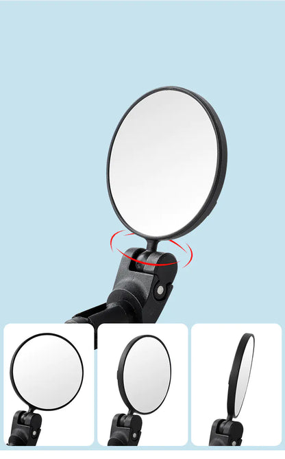 Folding Convex Bike Rearview Mirror for All Bikes