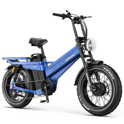 TESWAY X7 AWD electric bike component detail