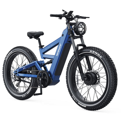 TESWAY X9 Ultra electric bike dual motor feature