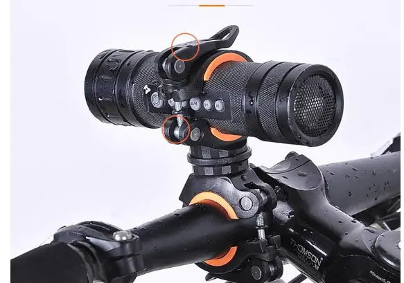 Bicycle Light and Flashlight Mounting Bracket Accessory