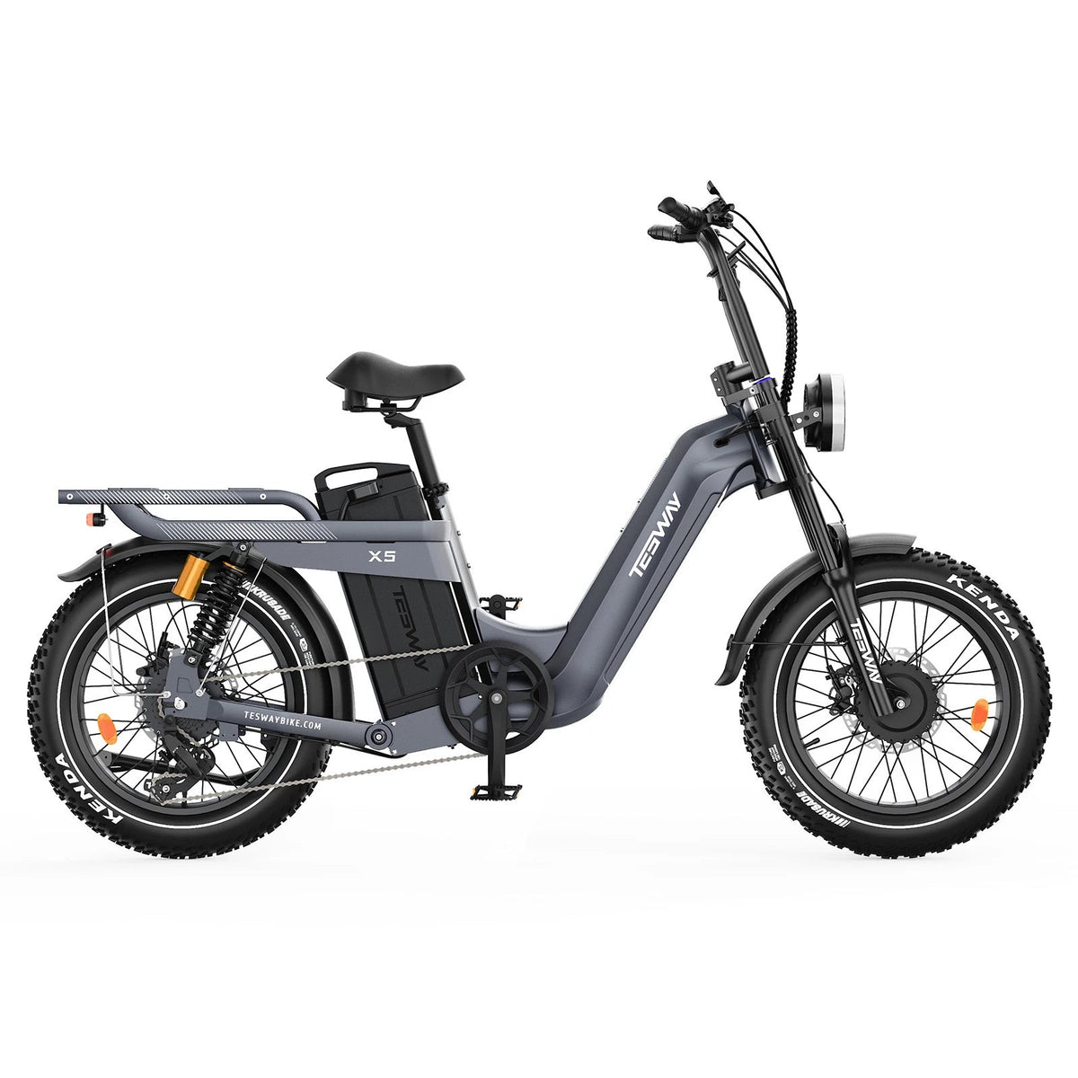TESWAY X5 AWD electric bike cargo configuration