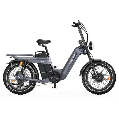 TESWAY X5 AWD electric bike cargo configuration