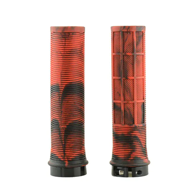 Camouflage Bicycle Lock Handlebar Grips