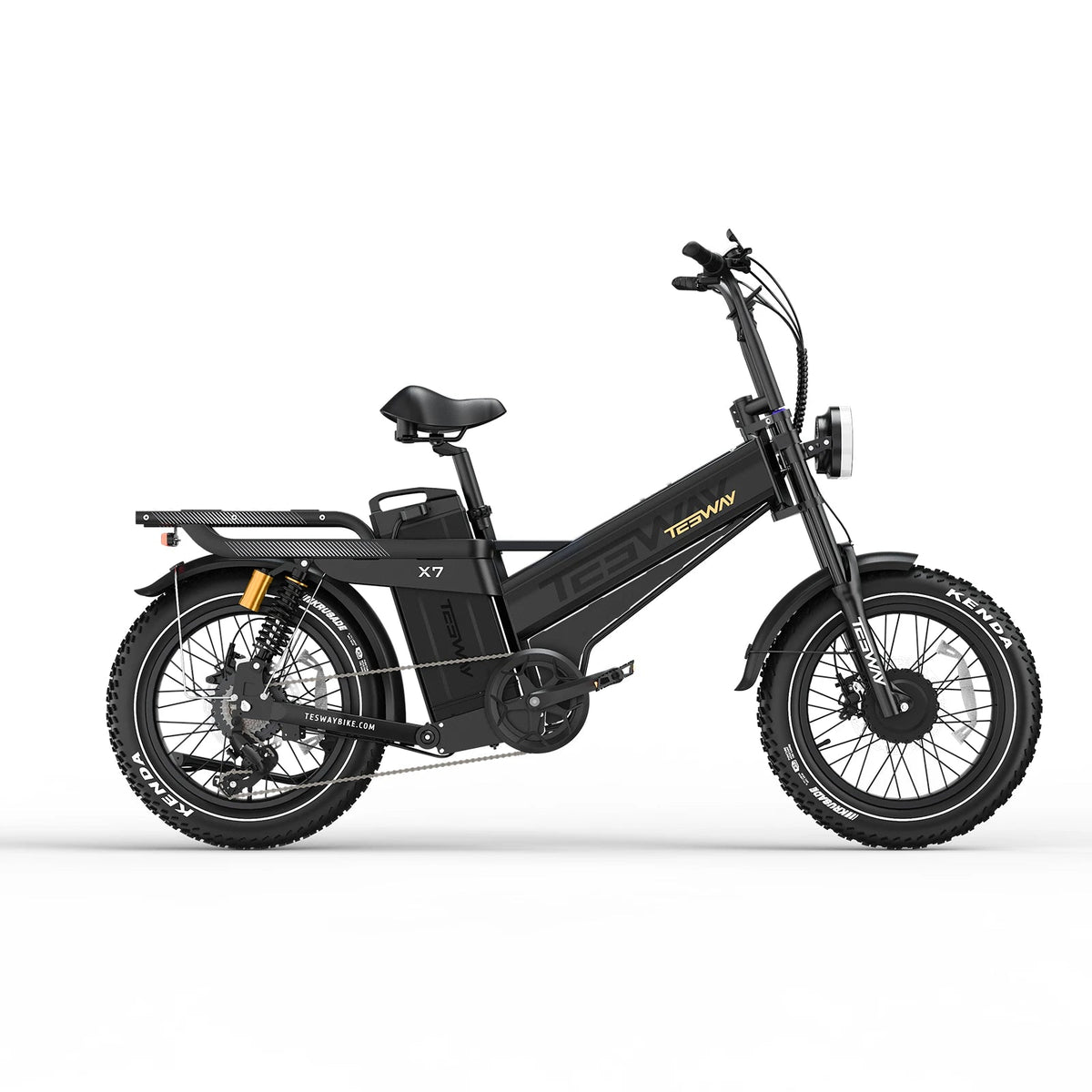 TESWAY X7 AWD electric bike alternate colour