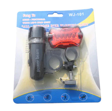 LED Safety Warning Bicycle Light Set for Mountain Biking