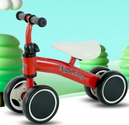 Kids' Balance Bike and Sliding Ride-On Toy