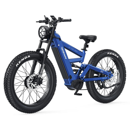 TESWAY X9 Ultra electric bike battery feature