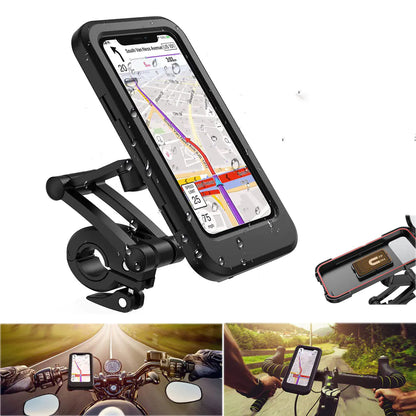 Waterproof Bicycle Phone Holder and Bag for Navigation