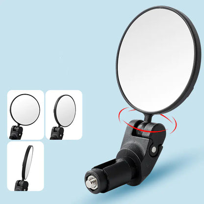 Folding Convex Bike Rearview Mirror for All Bikes
