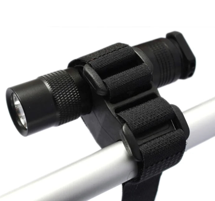 Multi-Functional Bicycle Light Clip and Holder