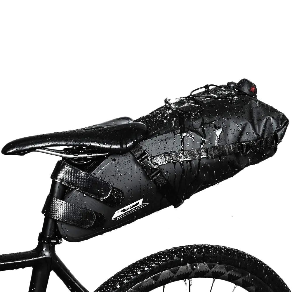 Rhinowalk Waterproof Bicycle Saddle Bag Bike Bag Under seat Bag 10L Rainproof Mountain Road Bike Seat Bag Bicycle Bag Professional Cycling Accessories