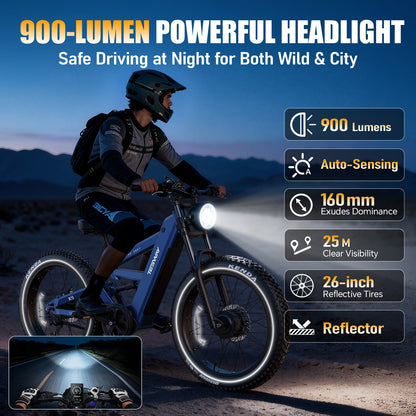 TESWAY X9 Ultra electric bike component detail