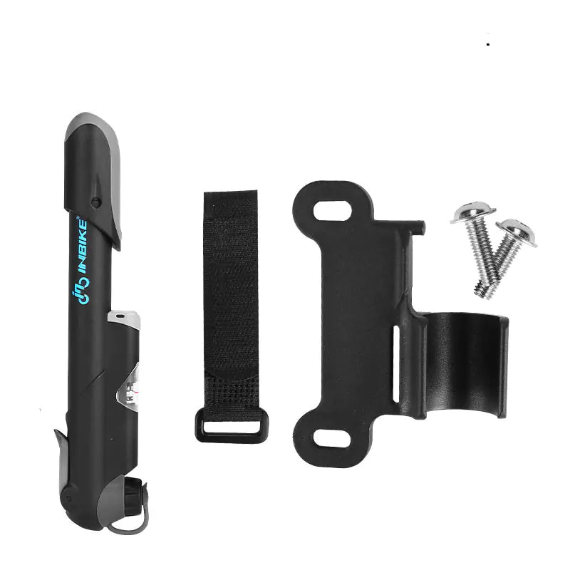 Mini Bicycle Pump, Compact Inflator for Tires