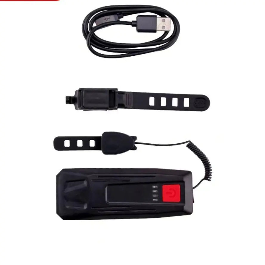 New Bicycle Light USB Rechargeable Waterproof Front Lamp