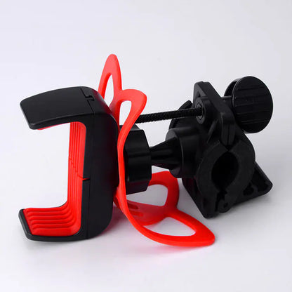 Silicone Bicycle Phone Holder with Shockproof Design